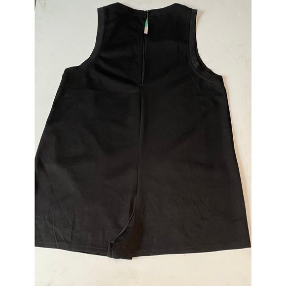 Mintreus Black Sleeveless Romper XL NWT Utility Pocket Minimalist Chic Playsuit - Picture 11 of 11